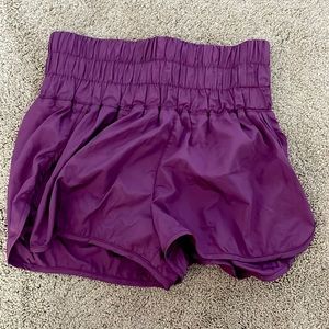Free People FP Movement The way home shorts. Medium. “Love Potion” (Purple)